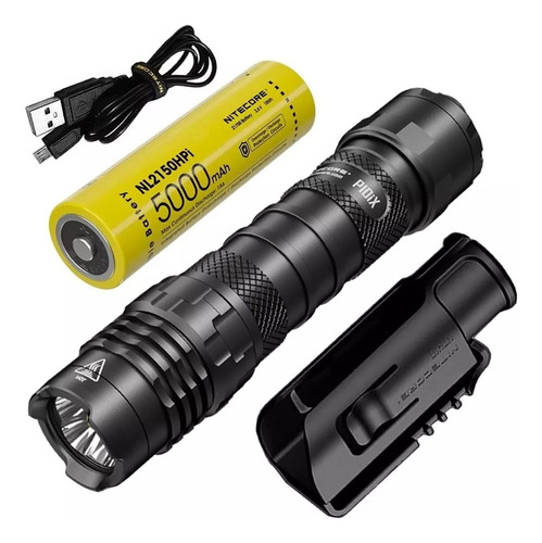 Linterna Táctica Nitecore P10ix 4000 Lumenes Potente De Mano