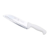 Cuchillo Chef Santoku Troquelado Profesional 7 Pulgadas