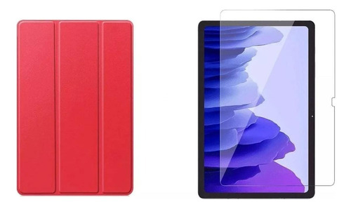 Funda Tri-fold + Templado Compatible Con Samsung Tab A7 10.4