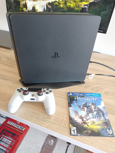 Playstation 4 Slim 1tb + Base Vertical + Horizon Zero Down