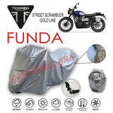 Funda Cubierta Lona   Cubre Triumph Street Scrambler