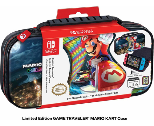 Estojo Case Mario Kart 8 Oficial Nintendo Switch Oled Nova