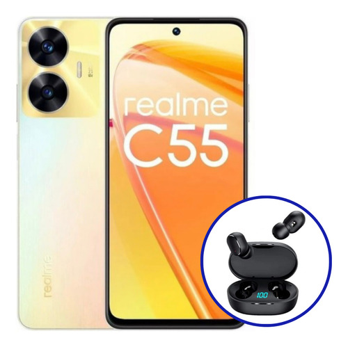 Realme C55 8gb Ram Global 256gb + Fone Bluetooth