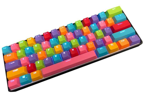 Teclado Kraken Pro 60 Mecanico Para Juegos, Multicolor/rgb