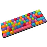 Teclado Kraken Pro 60 Mecanico Para Juegos, Multicolor/rgb