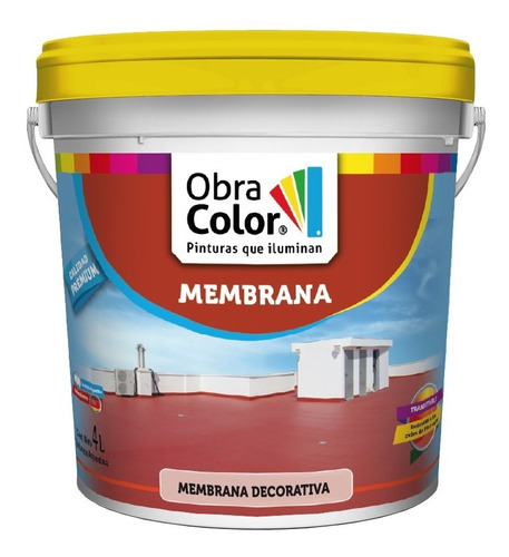Membrana Liquida Transitable En Pasta Impermeable 10 Kg Color Blanco