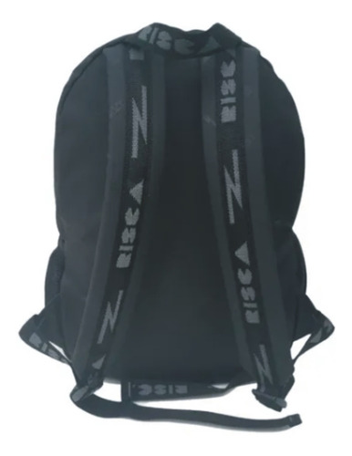 Mochila Escolar Risca 9078 - Preta Cor Preto Desenho Do Tecido Jardim Calçados