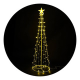 Luces Árbol Navideño Led + Control Decoración Navideña 1.8m