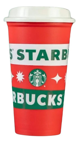 Starbucks Vaso Navidad 2020 Reutilizable Grande 473 Ml