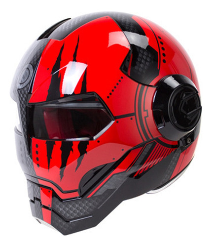 Personalidad Genial Casco Integral De Iron Man