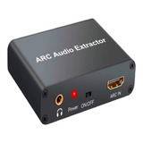 Conversor Extractor De Audio Hdmi Arc A Rca Toslink Coaxial