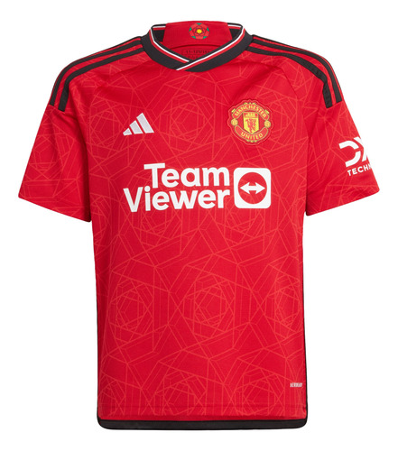 Camisa 1 Manchester United 23/24 Infantil adidas