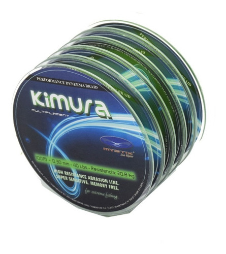 Multifilamento Mystix Kimura 0.18mm - 10 Kg. - 100 
