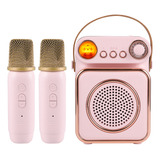 Mini Micrófono A Color Inalámbrico Para Máquina De Karaoke.