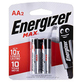 Pilas Alcalinas Energizer Max, Aa, 2 Unidades