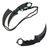 Navaja Cuchillo Karambit Táctico Militar Garra Aus8 Hoja G10