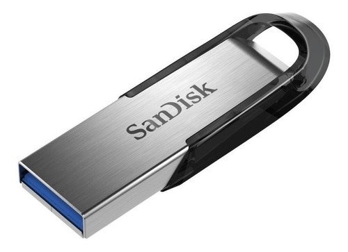 Pendrive Sandisk 32gb Ultra Flair 3.0 Prateado E Preto