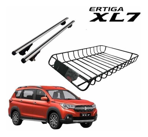 Barras Transversales + Canastilla Para Suzuki Ertiga Xl7