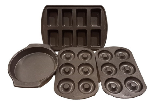 Lotecito De Moldes Wilton Para Donas, Panquecitos Y Pay