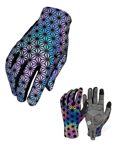 Guantes Giyo Reflectivos Bicicleta Patinaje Gel Ruta Mtb 