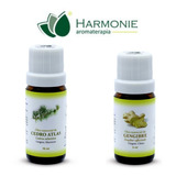 Kit Óleos Essenciais 100% Puro Harmonie Aromaterapia Natural