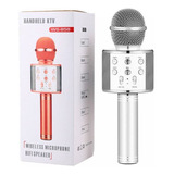 Microfono Inalambrico Karaoke Bocina Bluetooth Color Multicolor