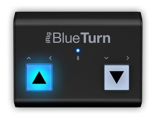 Pedal Page Turner De Irig Blueturn Para Ios, Mac Y Android, Color Negro