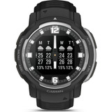 Smartwatch Instinct Crossover Reloj Garmin Revodrive Vo2 Max Color Del Bisel Negro