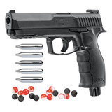 Pistola Traumática T4e P2p Hdp 50 Negra De 25 Joules