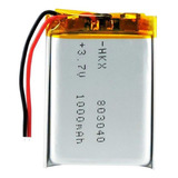  Bateria Litio Polimero Lipo 3.7v 1000mah