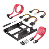 Soporte De Montaje Para Disco Duro Interno Dual Ssd De 3,5 A