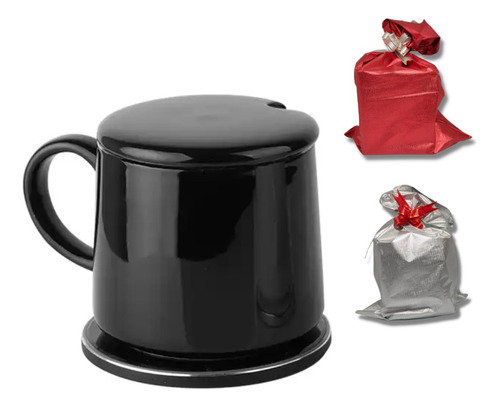 Aquecedor Caneca C/ Carregador + Embalagem Presente Gratis