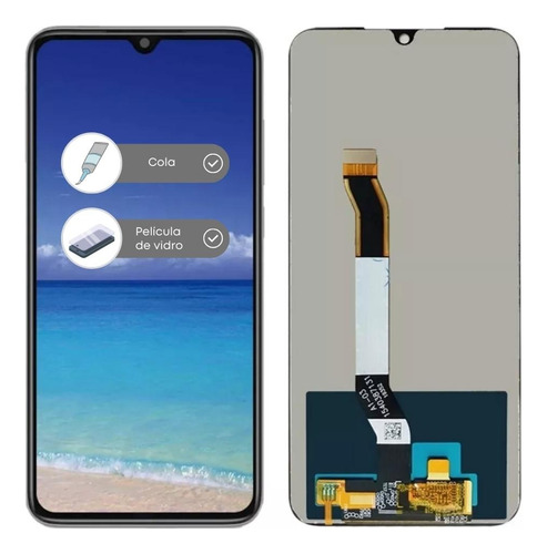 Display Lcd Frontal Touch P/ Redmi Note 8 + Cola + Pelicula