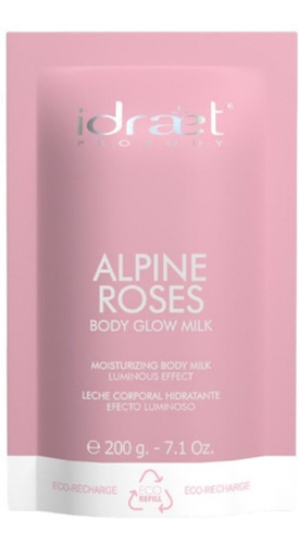 Alpine Roses Body Milk Hidratación Refill Idraet 200ml