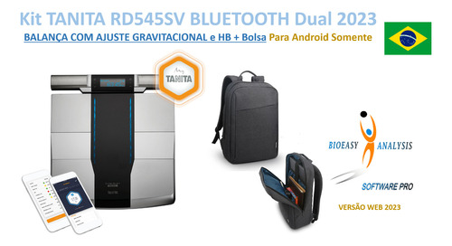 Balança Bioimpedância Tanita Rd545 Dual Bluetooth