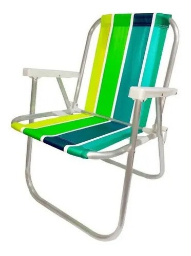 Sillon Playero Reposera Plegable De Aluminio Super Oferta