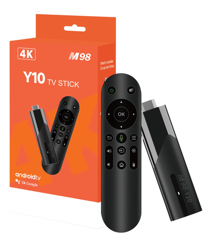 Tv Stick M98-y10 Android Tv Version 13, Bt 5.0, Wifi Dual