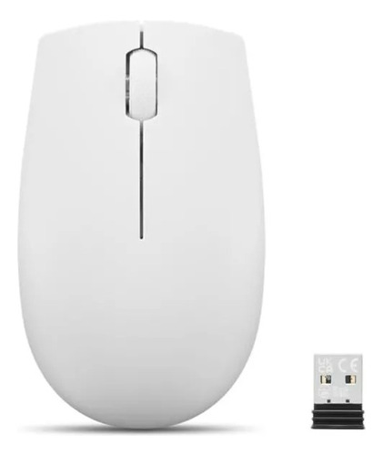 Mouse Wireless Lenovo L300 | Preto E Cinza
