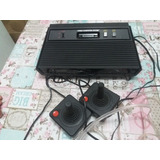 Console Do Atari 2600 Com 2 Controle Está Como Nas Fotos 