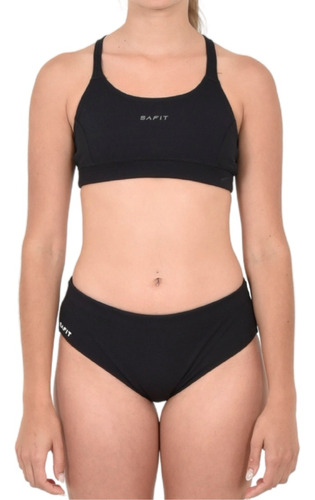 Malla Mujer Natacion Bikini Deportiva 2 Piezas Pileta Safit