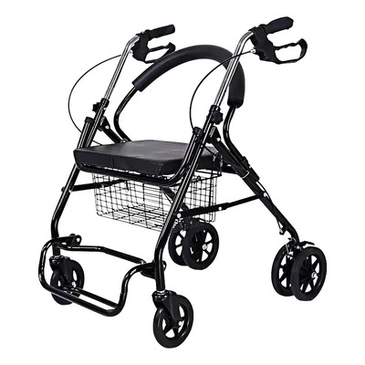 Andadera Lenive Ortopédica ANDA-1NG Con Asiento Para Adulto Reposapiés negro | Envío gratis