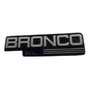 Emblema Ford Bronco Xl Antimonio Ford Bronco