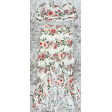 Conjunto Top + Falda Estampado Floral American Eagle Mujer M