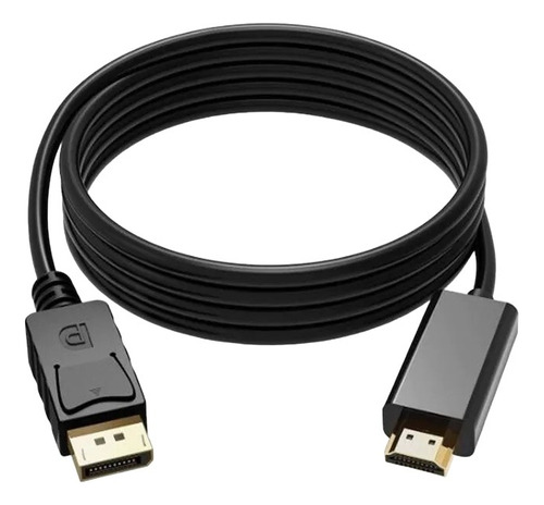 Cable 1.8m Convertidor Displayport A Hdmi Hd 1080p Dp Hdtv