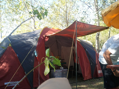 Carpa Waterdog Nature Air 9 Personas Comedor, 3 Dormitorios