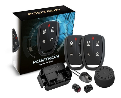 Alarma Auto Pst Positron Fx360 Volumétrica Nuevo Modelo