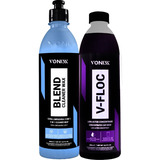 Blend Cleaner Wax Vonixx Automotiva + Shampoo V-floc 500ml