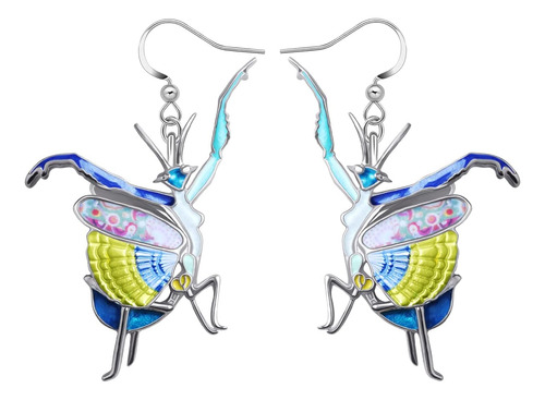 Pendientes Religiosos Newei Fun Mantis, Joyas