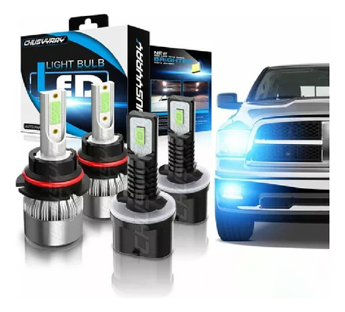 Bombillas Led Para Ford Mustang 99-04, Luz Alta/baja Y Focos