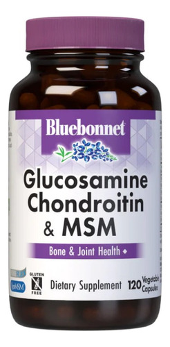 Bluebonnet | Glucosamine Chondroitin & Msm | 120 Capsules